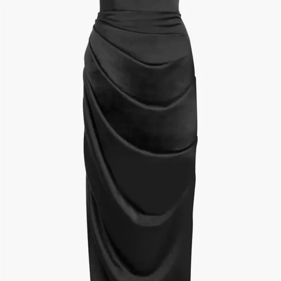 House of CB Black Strapless Dress - Picture 4 of 4